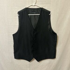 Beverly Hills Polo Club Black Textured Vest